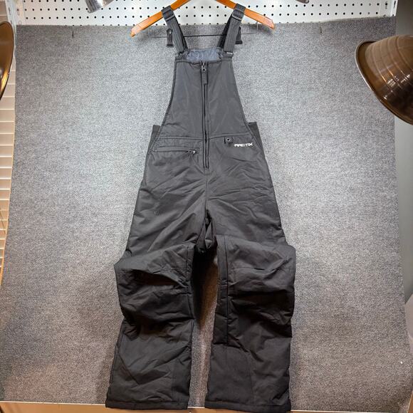 Arctix 3K Snowboarding Bibs Youth Large Black Waterproof Wind Resistant Skiing - Picture 1 of 10